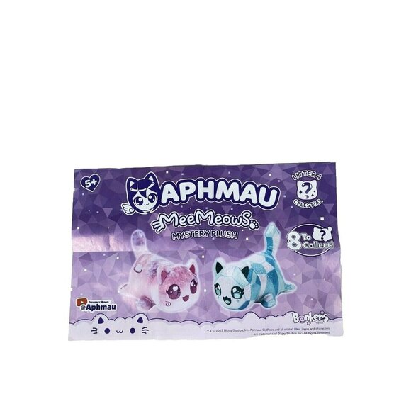 Aphmau MeeMeows Plush Moon Cat 6" Litter 4 HTF - Picture 11 of 16